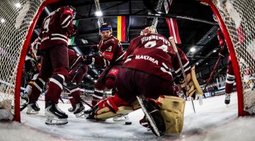 ''Deutschland Cup'' izskaņā Latvijas hokejistiem spēle pret Austriju