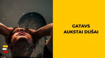 Ziemas peldes un aukstās dušas — kas lācītim vēderā?