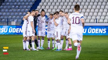 Latvijas FUTBOLISTI aizstāvēs savu godu Baltijas kausa izcīņā