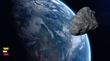ZEMEI TUVOJAS četru debesskrāpju lieluma ASTEROĪDS