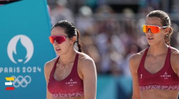 Graudiņa/Samoilova cīnīsies par OLIMPISKO spēļu pusfinālu