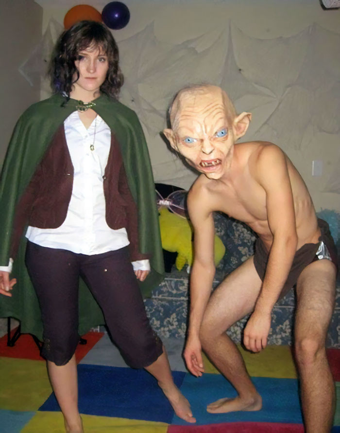 Bilbo Baginss un Gollums