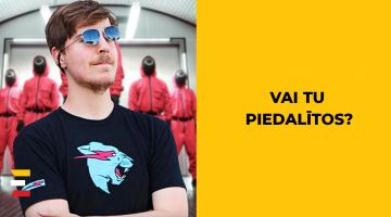 VIDEO: Youtube zvaigzne izveido īstu "SQUID GAME"! Uzvarētājam sapiķo 456 tūkstošus