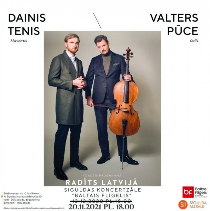 Valters Pūce un Dainis Tenis (DAGAMBA) 20. oktobrī