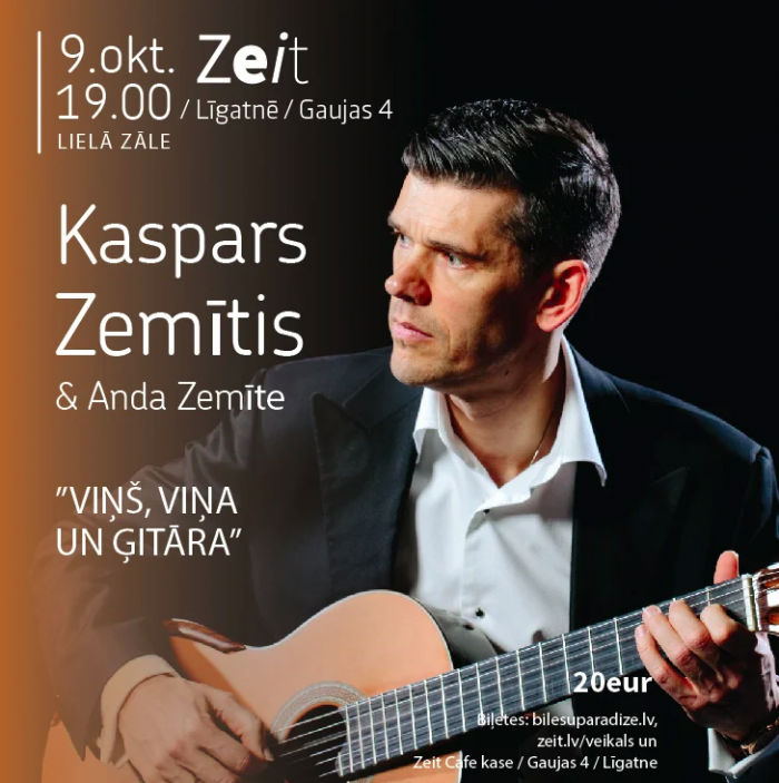 Kaspars Zemītis 9. oktobrī