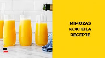 Kā pagatavot perfektu MIMOZA kokteili