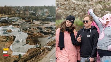 Valmierā atklāts sporta un aktīvās atpūtas parks “Mežs”