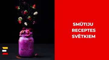 5 veselīgu un gardu SMŪTIJU receptes! Viegli un ātri pagatavojami