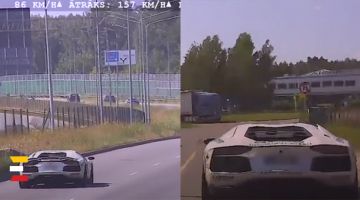 Dzīvesstila rallija dalībniekus Rīgā soda par ātruma pārkāpšanu