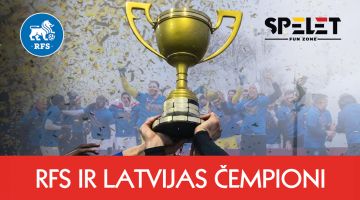 RFS ir Latvijas čempioni | VĀRTU STABS